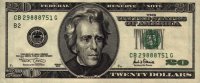 United States of America - 20 Dollars (2001) - Pick 512