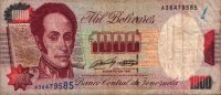 Venezuela - 1,000 Bolívares (1991 - 1992) - Pick 73