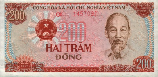 Vietnam - 200 Dng (1987) - Pick 100