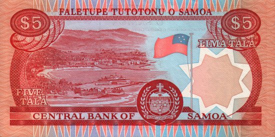 Samoa - 5 Tala (1985) - Pick 26